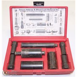 DELUXE HUBCAP AND WHEEL LOCK REMOVAL KIT.