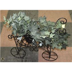 METAL CARRIAGE PLANT STAND