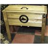 Image 1 : RUSTIC BEVERAGE COOLER.