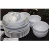 Image 4 : HOUSE & HOME 38PC DINNERWARE SET, INCLUDES