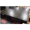 Image 2 : RUSTIC WOOD KITCHEN TABLE