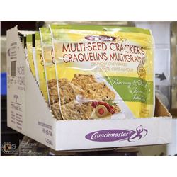 CASE WITH 7 BAGS OF CRUNCH MASTER MULTI SEED