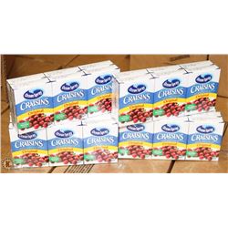 36- 28.3 GRAM PKS OF OCEAN SPRAY CRAISINS