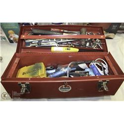 MASTERCRAFT TOOLBOX FULL OF TOOLS