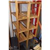Image 1 : GROUP OF 4 CEDAR SHELVES 31"X13"X63"H EACH
