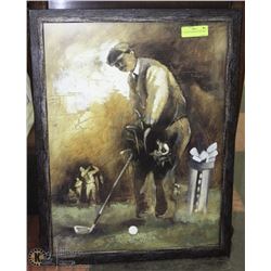 ULTIMATE GOLFER PICTURE 20X26.