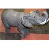 Image 1 : 30"X20" HIGH ORNAMENTAL CONCRETE ELEPHANT.