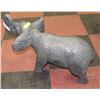 Image 2 : 30"X20" HIGH ORNAMENTAL CONCRETE ELEPHANT.
