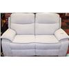 Image 1 : FABRIC RECLINING LOVE SEAT