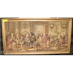 ESTATE PETITPOINT FRAMED PICTURE