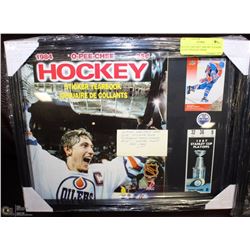WAYNE GRETZKY 1984 OPC STICKER BOOK STRAIGHT FROM