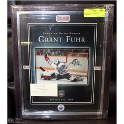 GRANT FUHR GUARANTEED AUTHENTIC