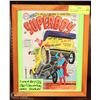 Image 1 : 1960S SUPERBOY #126 COLLECTOR COMIC FRAMED.