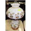 Image 1 : HAND PAINTED VINTAGE STYLE LAMP.