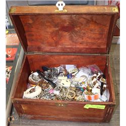 ESTATE CHEST OF JEWELLERY