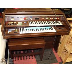 TECHNIQUES ELECTRIC ORGAN WITH BENCH