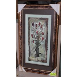 NEW SHADOW 3D PICTURE FRAMED APPROX 18"X24"