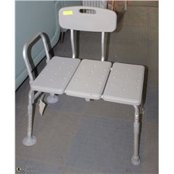 18) BATH TRANSFER STOOL