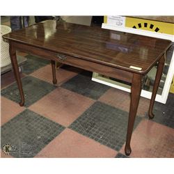 QUEEN ANNE STYLE CHERRY DESK.