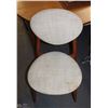 Image 3 : VINTAGE CIRCA 1970S TEAK TABLE AND CHAIR SET W/ 2