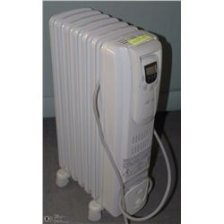 NOMA OIL HEATER W/TIMER & THERMOSTAT,