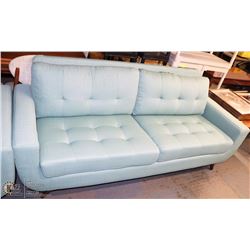 NEW TEAL FABRIC SOFA