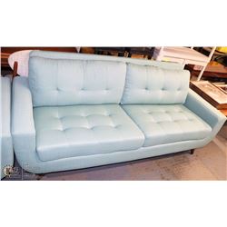 NEW TEAL FABRIC SOFA