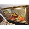 Image 1 : FRAMED OIL PAINTING 46X30.