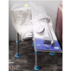 LOT W/ TOILET SEAT, HAND HELD SHOWER BAR, SMALL