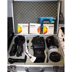 MAMIYA RB67 MEDIUM FORMAT CAMERA WITH LENSES &