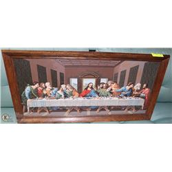 "THE LAST SUPPER" ARTWORK 35 X 13