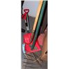 Image 1 : LOT OF ASSORTED TOOLS INCL TRACK SHOVEL, SICKLE,