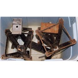 SET OF 4 TWO TONNE JACK STANDS