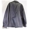 Image 2 : GENUINE LEATHER MENS JACKET SIZE XL.
