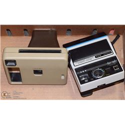 2 INSTANT CAMERAS KODAK EK4 AND PLEASER