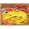 Image 1 : BOX OF EXTENSION CORDS