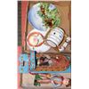 Image 1 : FLAT W/ ASST CHINA AND VINTAGE COLLECTOR DOLLS.