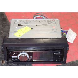 SCOSCHE  CAR STEREO WITH WIRING HARNESS