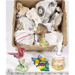 #16) LOT OF ESTATE COLLECTIBLES INCL BELLS,