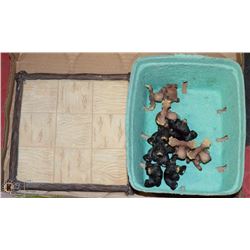 TINY WOODLAND TIC TAC TOE GAME