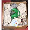 Image 1 : #13) BOX WITH ESTATE CUPS/STEINS AND MORE