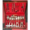 Image 1 : BOX OF COMMUNITY PLATE UTENSILS