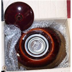 NEW IN BOX GREEN EARTH FIRE POT