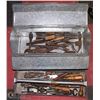 Image 1 : METAL TOOL BOX WITH TOOLS