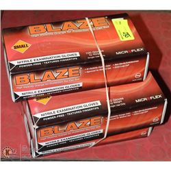 5 BOXES OF MICROFLEX SIZE SMALL EXAMINATION GLOVES