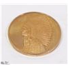 Image 2 : BRASS INDIANS OF THE PLAINS COIN