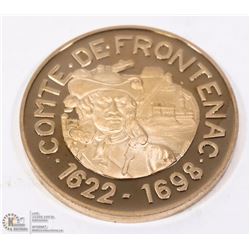 COMPTE DE FRONTENAC 1622-1698 COMEMMORATIVE COIN