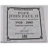 Image 3 : POPE JOHN PAUL II COLLECTIBLE COIN