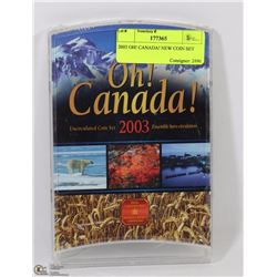 2003 OH! CANADA! NEW COIN SET
