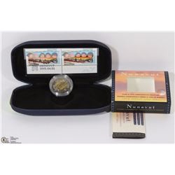 NUNAVUT 1999 COIN AND STAMP